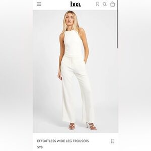 Because of Alice effortless wide leg trousers